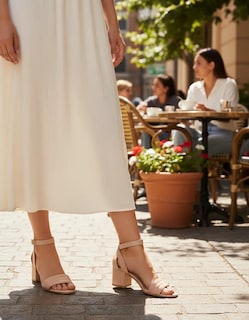 Foto 4 | Foto 4 | Zapatilla Casual Beige Antideslizante By Calzamagic para Mujer