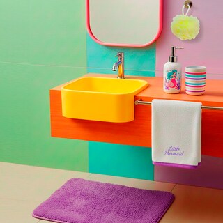 Foto 3 | Foto 3 | Juego Accesorios Para Baño Coprire Sirenia 5 Pzas Infantil Niña Lila