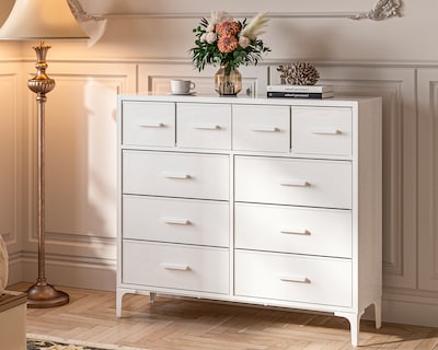 Foto 3 | Foto 3 | Cómoda Chic De 10 Cajones De Almacenamiento Para Hogar - Blanco