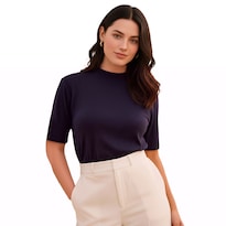 Blusa Britos Jeans Mujer Playera Licra Lu4134