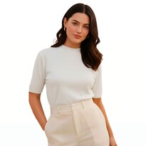 Blusa Britos Jeans Mujer Playera Licra Lu4134