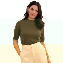 Blusa Britos Jeans Mujer Playera Licra Lu4134