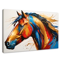 Cuadro Decorativo Canvas Caballo Arte Mural 90x60