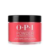 Esmalte De Uñas Opi Powder Perfection Color Powder Red Hot Rio - Venta Internacional.