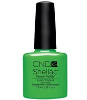 Esmalte De Uñas Cnd Shellac Power Polish Color Coat Lush Tropics - Venta Internacional.