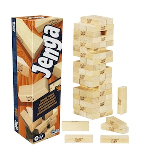 Foto 1 | Foto 1 | Jenga Juego De Mesa Clasico Con Dado Digital G1499 Hasbro