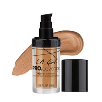 Base Líquida L.a. Girl Pro Coverage Nude Beige 28 Ml - Venta Internacional.