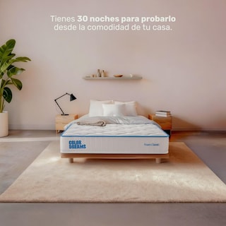 Foto 2 | Foto 2 | Colchón Matrimonial Color Dreams Memory Foam 18cm Caja
