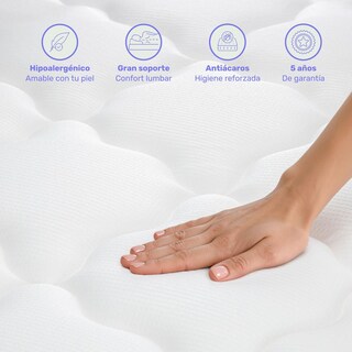 Foto 5 | Foto 5 | Colchón Matrimonial Color Dreams Memory Foam 18cm Caja