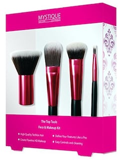 Foto 1 | Foto 1 | Kit De Brochas De Maquillaje Amazing Shine 4 Piezas Kabuki Y Base - Venta Internacional.