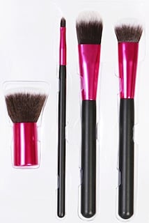 Foto 2 | Foto 2 | Kit De Brochas De Maquillaje Amazing Shine 4 Piezas Kabuki Y Base - Venta Internacional.