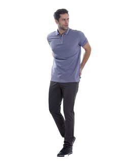 Foto 5 | Foto 5 | Playera Tipo Polo Hombre Kenneth Cole Kcoi25pol12 Azul Cierre Frontal Casual Algodón