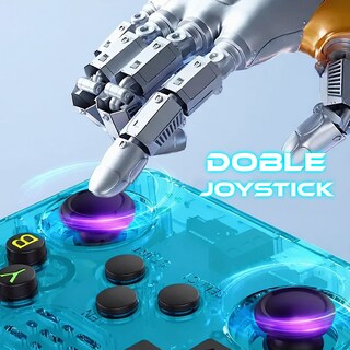 Foto 7 | Foto 7 | Miniconsola De Juegos Retro R36-pro-arcade Emulador Portátil Azul