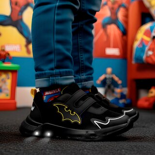 Foto 2 | Foto 2 | Tenis Dc Comics Batman Con Luces Negro Para Niño
