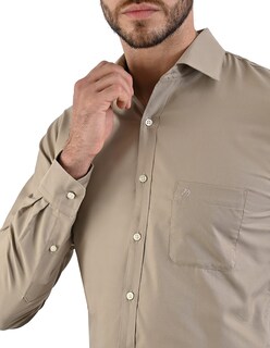 Foto 4 | Foto 4 | Camisa Michel Blanc Basica Kaki