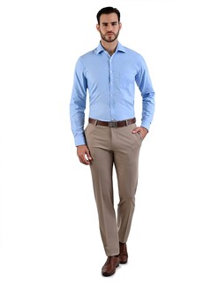 Foto 2 | Foto 2 | Camisa Michel Blanc Basica Azul Cielo