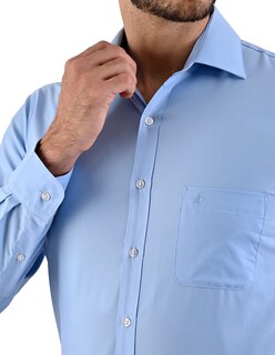 Foto 3 | Foto 3 | Camisa Michel Blanc Basica Azul Cielo