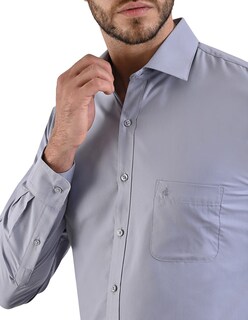 Foto 4 | Foto 4 | Camisa Michel Blanc Basica Aluminio