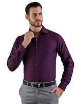 Camisa Michel Blanc Basica Uva
