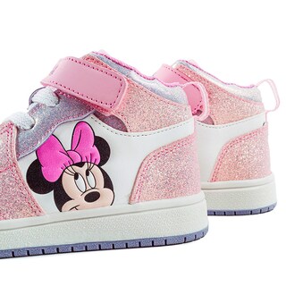 Foto 7 | Foto 7 | Tenis Disney Minnie Mouse Media Bota Rosa Para Niña