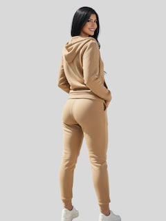 Foto 3 | Foto 3 | Conjunto Pants Y Sudadera Conj-07 Café Claro Térmico Mujer