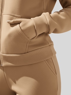 Foto 5 | Foto 5 | Conjunto Pants Y Sudadera Conj-07 Café Claro Térmico Mujer