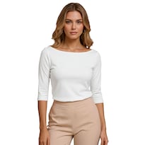 Blusa Britos Jeans Mujer Playera Licra Lu4135