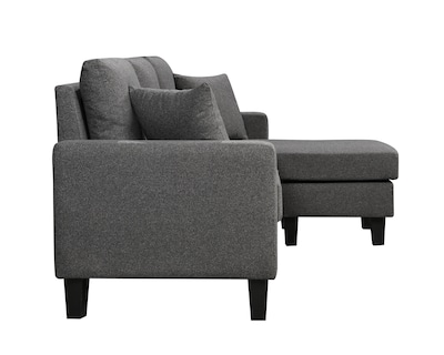 Foto 3 | Foto 3 | Sala Esquina Modular Easy Living Modelo Vince Con Portavasos Gris Oscuro