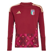 Jersey De Manga Larga De Portero De Italia 26 Para Niños Adidas Granate Niños