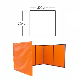 Foto 2 | Foto 2 | Repuesto de Paredes Laterales para Toldo 2x2 m Ilios Innova, Lona Tela Oxford 600D Impermeable