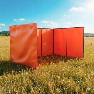 Foto 4 | Foto 4 | Repuesto de Paredes Laterales para Toldo 2x2 m Ilios Innova, Lona Tela Oxford 600D Impermeable