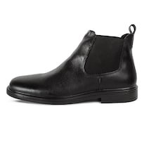 Botín Merano Piel Negro Para Hombre