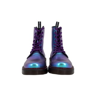 Foto 4 | Foto 4 | Botas Offlander Tipo Militar Odissey Piel Napa Tornasol para Mujer