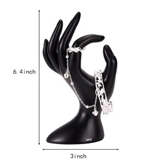 Foto 2 | Foto 2 | ''mano Exhibidor De Anillos Soporte Para Joyería Joyas Maniqui Negro ''