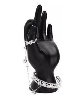 Foto 4 | Foto 4 | ''mano Exhibidor De Anillos Soporte Para Joyería Joyas Maniqui Negro ''