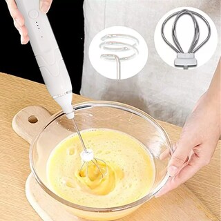 Foto 8 | Foto 8 | Batidor Espumador Manual Eléctrico Leche Café