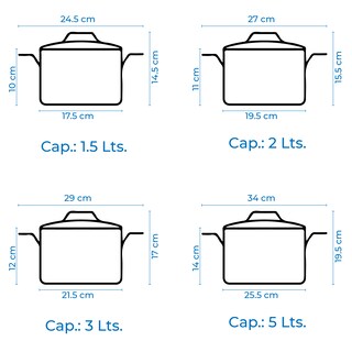 Foto 2 | Foto 2 | Batería de Cocina de Acero Inoxidable RD Royal Cook C-108-7 Plata