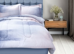 Set De Edredón Y Funda Decorativa Dalfiori Garth Matrimonial