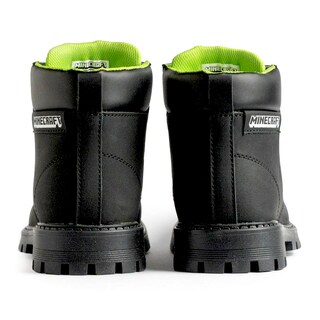 Foto 8 | Foto 8 | Bota Minecraft Creeper Negro Para Niño