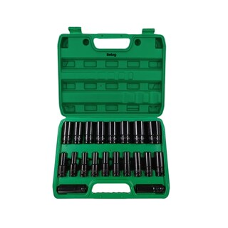 Foto 1 | Foto 1 | Juego De Dados Llaves Vaso Belug 1/2 Mecanica 20 Pzas Verde