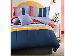 Set Edredon Con Fundas Decorativas Dalfiori Lenny Queen Size