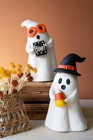 Figura Kalalou Che1556 De Resina Con Forma De Fantasma De Halloween Juego De 2 - Venta Internacional.