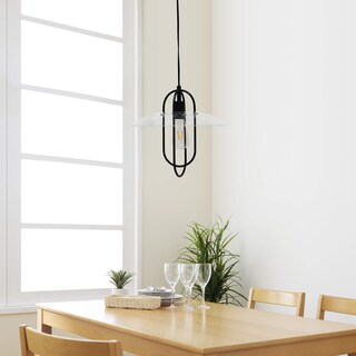 Foto 5 | Foto 5 | Lámpara Colgante Simple Designs Pt1008-blk Negra 114 Cm - Venta Internacional.