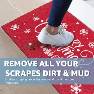 Foto 3 | Foto 3 | Felpudo Navideño Rug Luxurux Premium De Fibra De Coco 43 X 76 Cm - Venta Internacional.