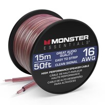 Cable De Altavoz Monster Essentials De Alto Rendimiento Calibre 16 - Venta Internacional.
