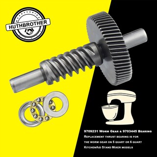 Foto 4 | Foto 4 | Kit De Engranajes Huthbrother Worm Compatible Con Whirlpool 5qt Y 6qt - Venta Internacional.