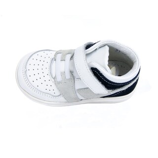 Foto 3 | Foto 3 | Botita De Niño Coloso Mod. 353 Bco Multi Casual Ajuste De Velcro Con Agujetas De Resorte