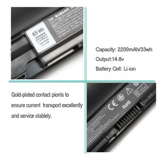 Foto 3 | Foto 3 | Batería De Repuesto Para Portátil Rolada Yfdf9 65wh 11.1v - Venta Internacional.