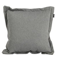 Cojin Decorativo Dicasa Orly Kappa Color Gris Mate Cuadrado