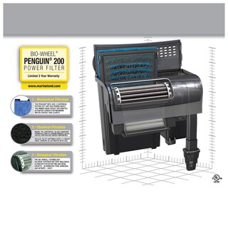 Foto 2 | Foto 2 | Filtro De Potencia Marineland Penguin 200 757l/h Para Acuario - Venta Internacional.
